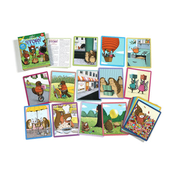 eeBoo Tell Me a Story E Animal Village The Toy Wagon