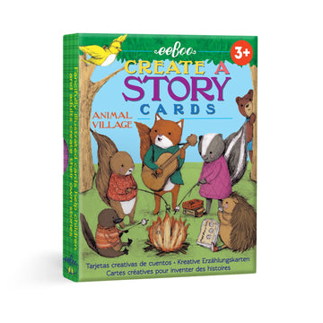 eeBoo Tell Me a Story E Animal Village The Toy Wagon