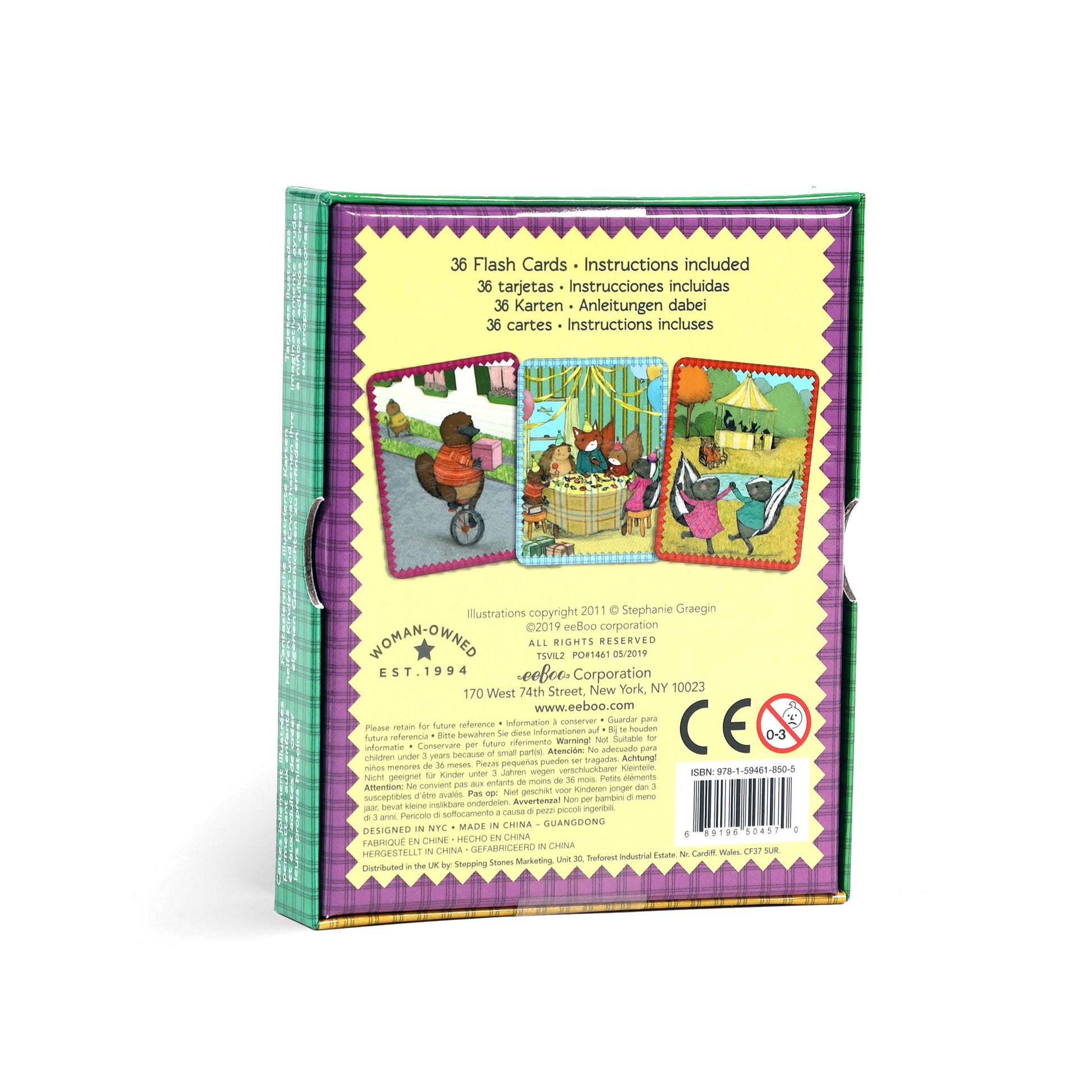 eeBoo Tell Me a Story E Animal Village The Toy Wagon