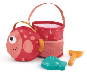 Hape Fold and Go Beach Set The Toy Wagon