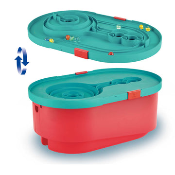 Hape Quadrilla Stack Track Bucket Set