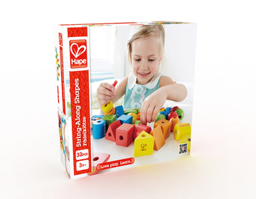 Hape String-Along Shapes The Toy Wagon