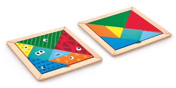 Hape Tangram The Toy Wagon