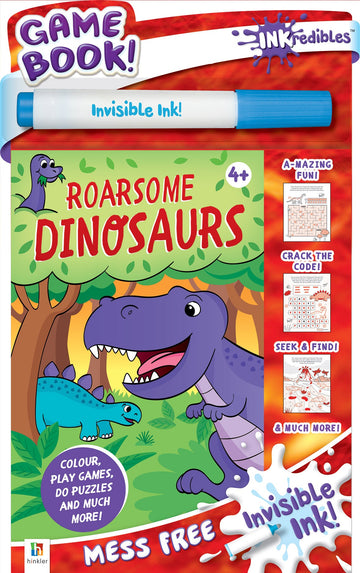 Inkredibles Invisible Ink Roarsome Dinosaurs