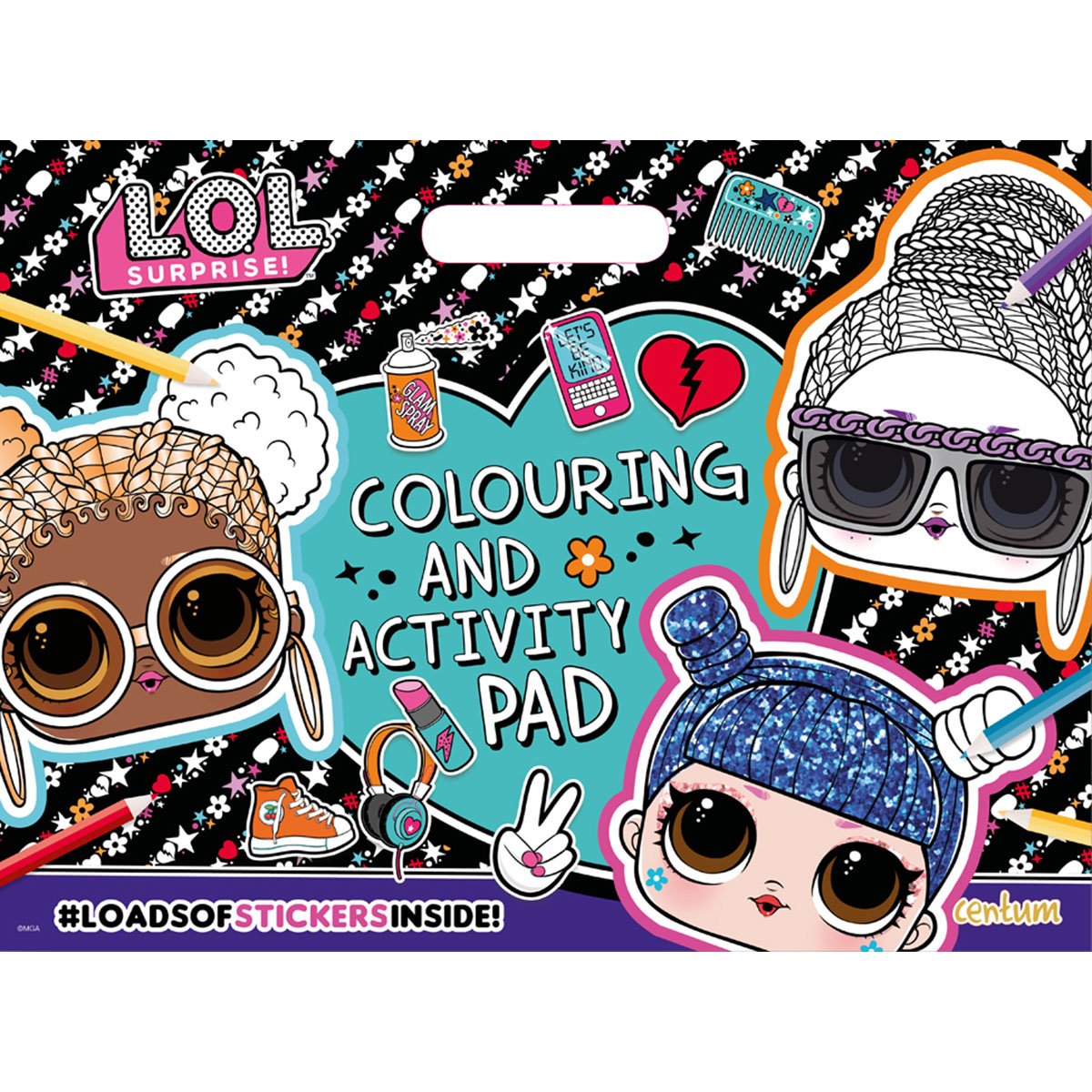 L.O.L. Surprise! Colouring & Activity Pad The Toy Wagon