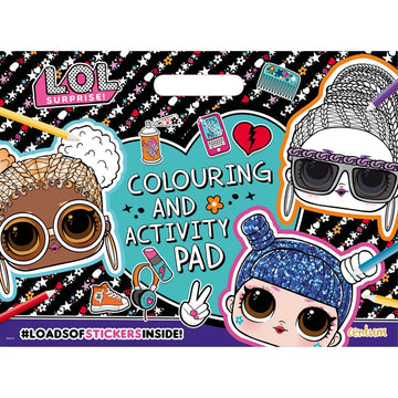 L.O.L. Surprise! Colouring & Activity Pad The Toy Wagon