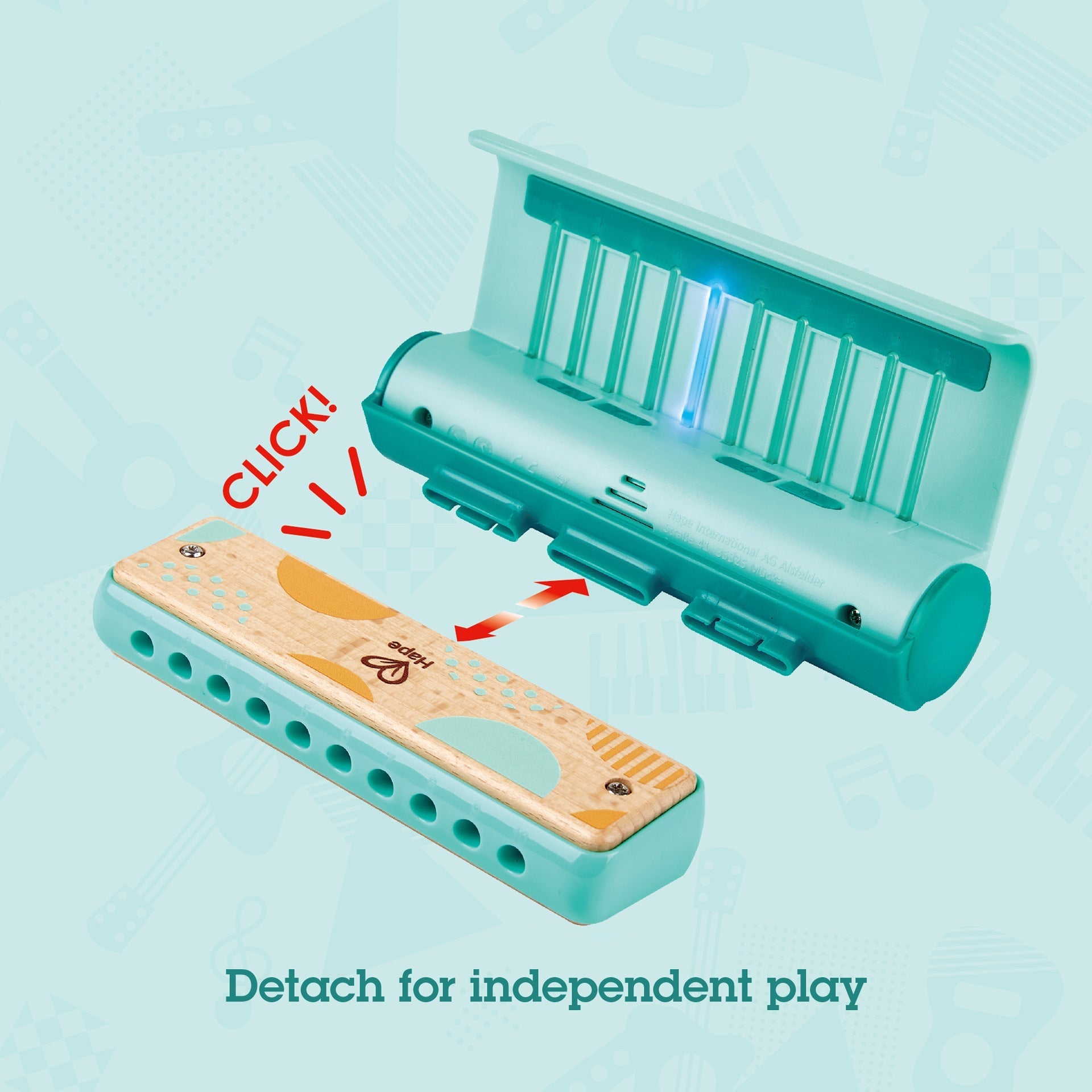 Learn with Lights Harmonica The Toy Wagon