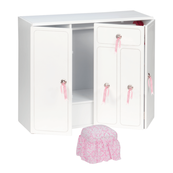 Our Generation  Accessory - Wooden Wardrobe The Toy Wagon