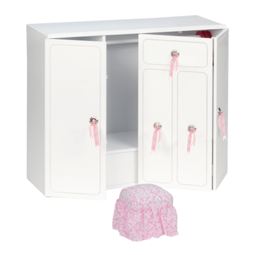 Our Generation  Accessory - Wooden Wardrobe The Toy Wagon