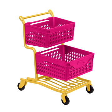 Our Generation Deluxe Accessory Set - Shoping Cart with Groceries