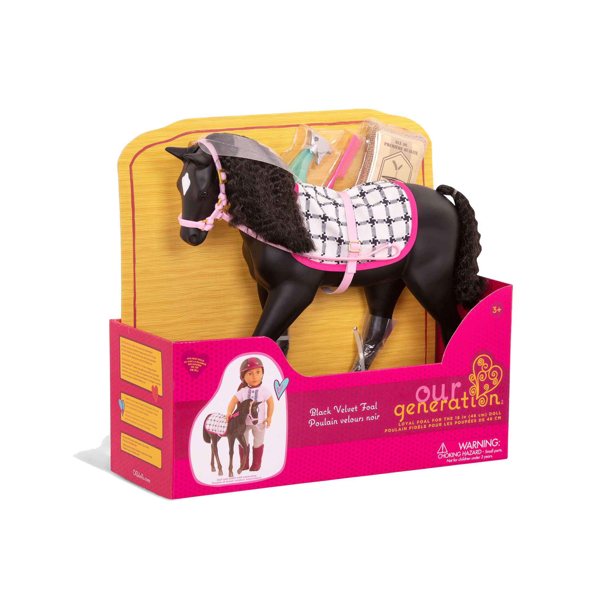 Our Generation  Horse Black Velvet Foal The Toy Wagon
