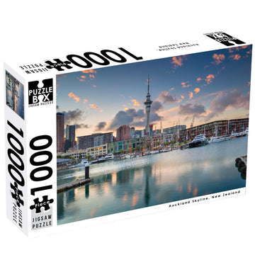 Premium Cut 1000pc Puzzle: Auckland Skyline