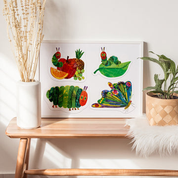 4-in-1 Shaped Puzzle 3-12pc The Very Hungry Caterpillar