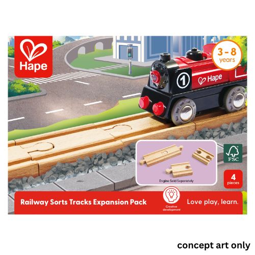 Hape Railway Sorts Track Expansion Pack