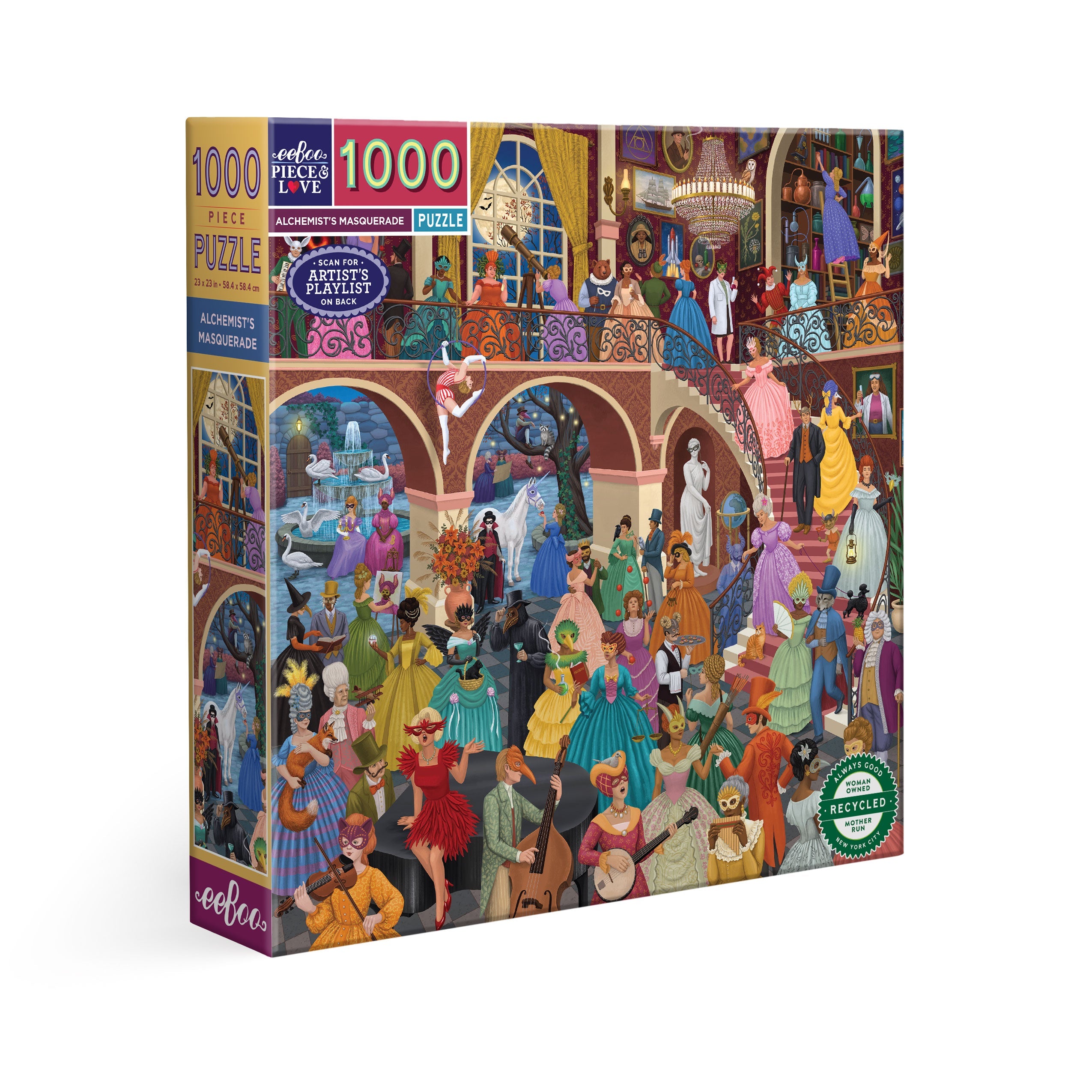 Alchemists Masquerade 1000 Sq Puzzle alchemists-masquerade-1000-sq-puzzle