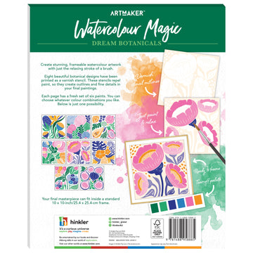 Art Maker Watercolour Magic Dream Botanicals