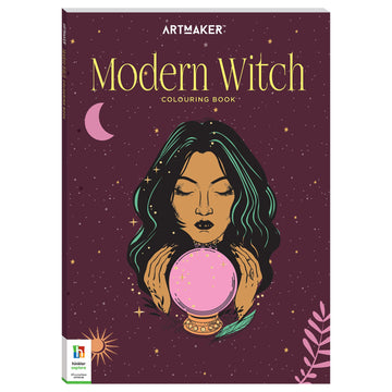 Art Maker Colouring Book Modern Witch