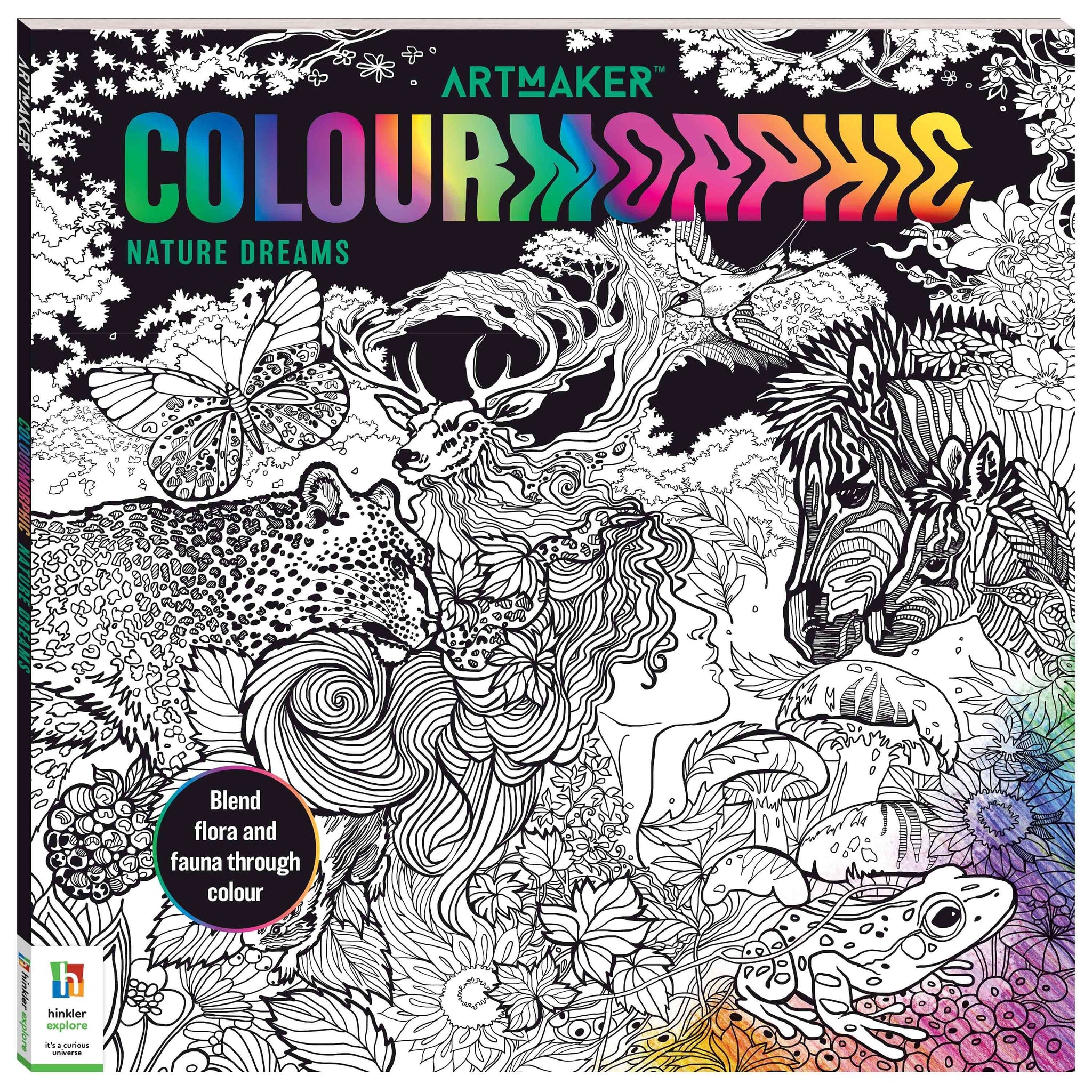 Art Maker Colourmorphic Colouring Book Nature Dreams