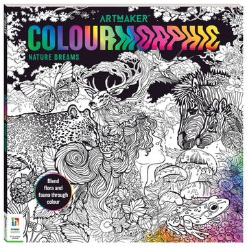 Art Maker Colourmorphic Colouring Book Nature Dreams