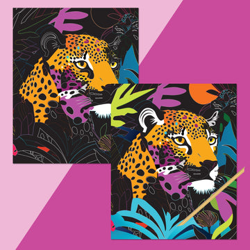 Art Maker Picture Etch Neon Animals