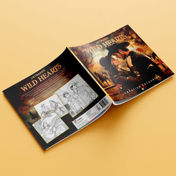 Art Maker Wild Hearts Colouring Book