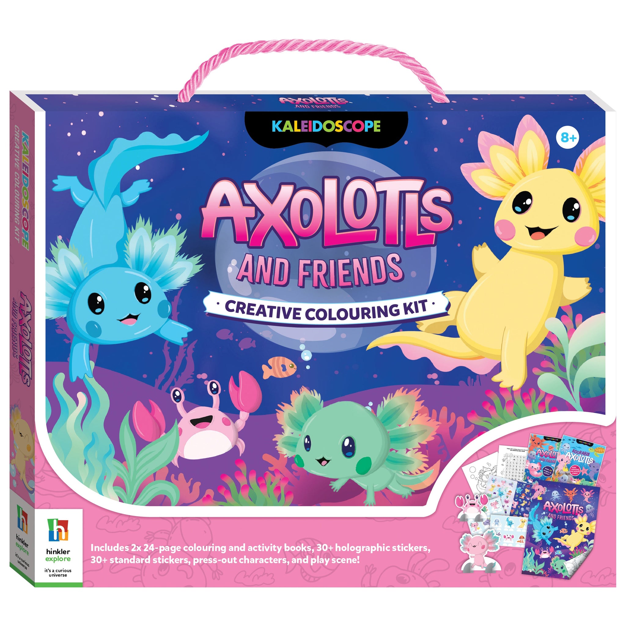 Axolotls & Friends Creative Colour and Activity Set
