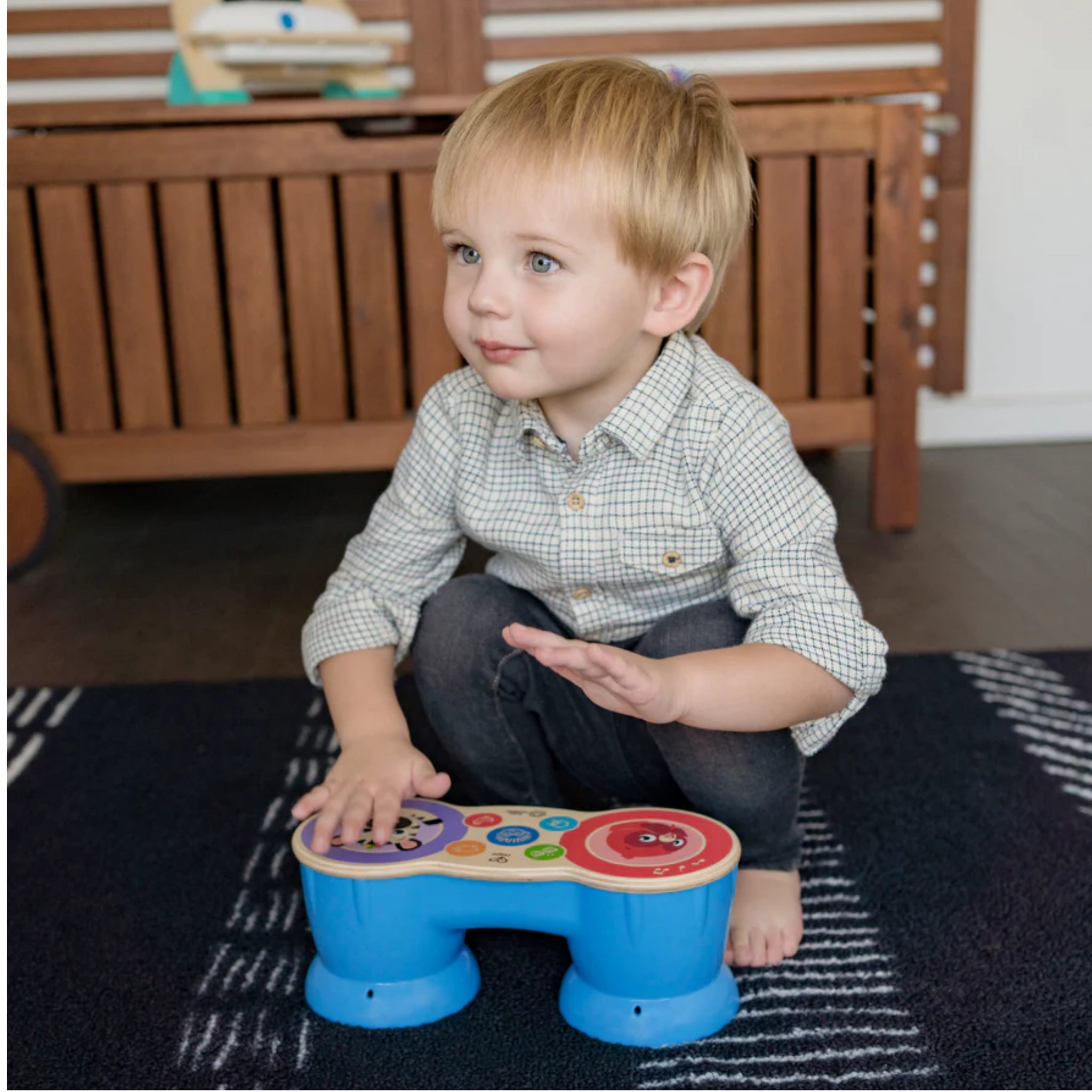 Baby Einstein Hape Upbeat Tunes Magic Touch Drum