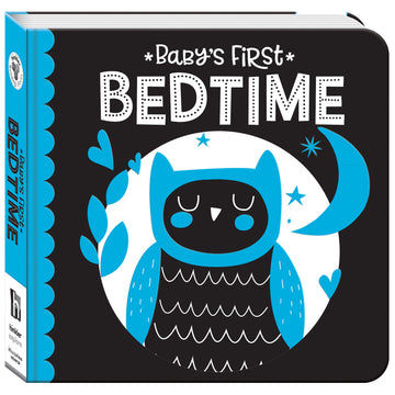 Baby’s First High Contrast Neon Board Book: Bedtime