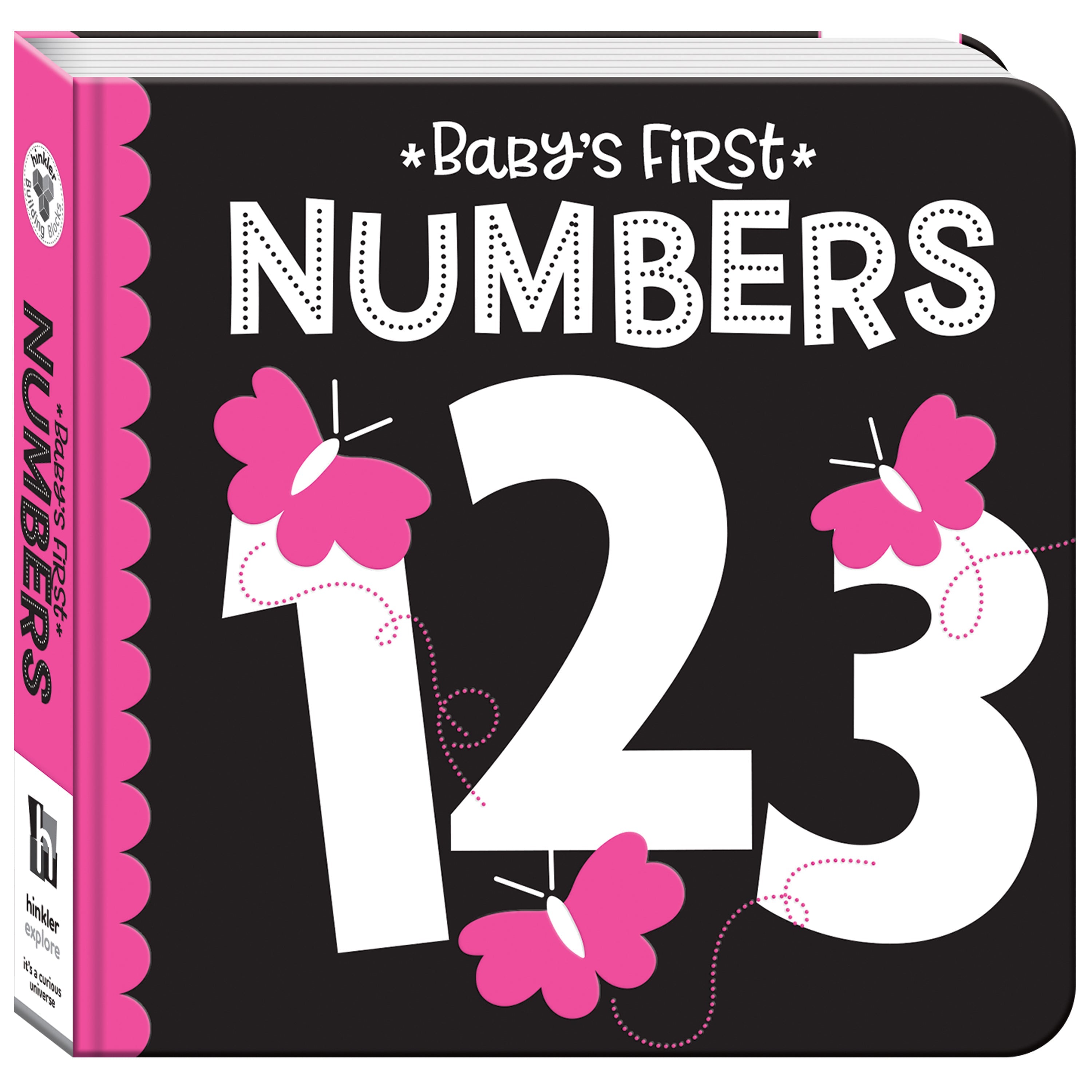 Baby First Library Numbers Baby’s First High Contrast Neon Board Book: Numbers