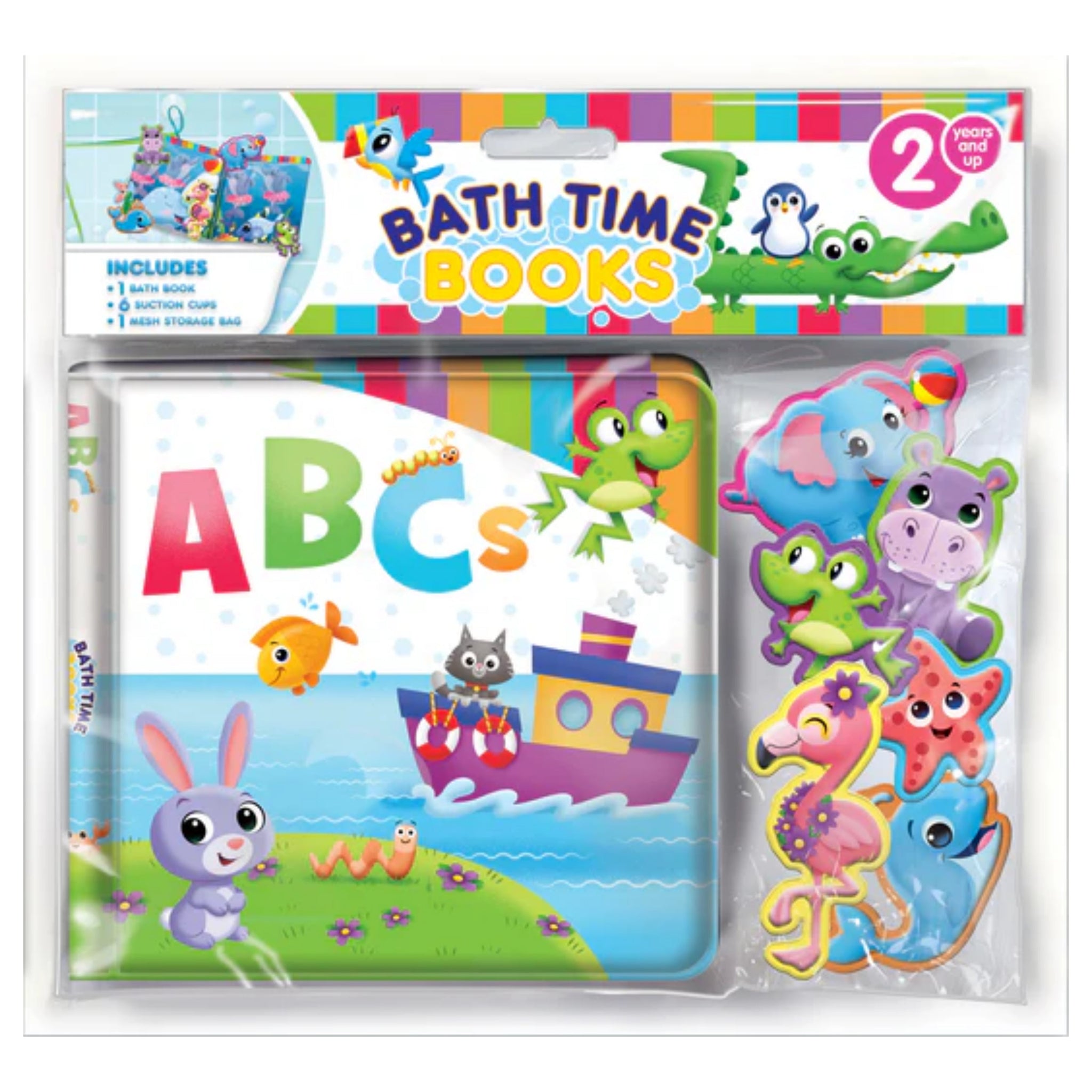 Bath Time Books ABC/123 Preschool