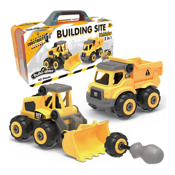 Build-ables 2 in 1 Building site set