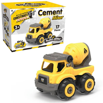 Build-ables Cement Mixer Truck