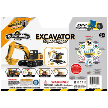 Build-ables Plus Excavator