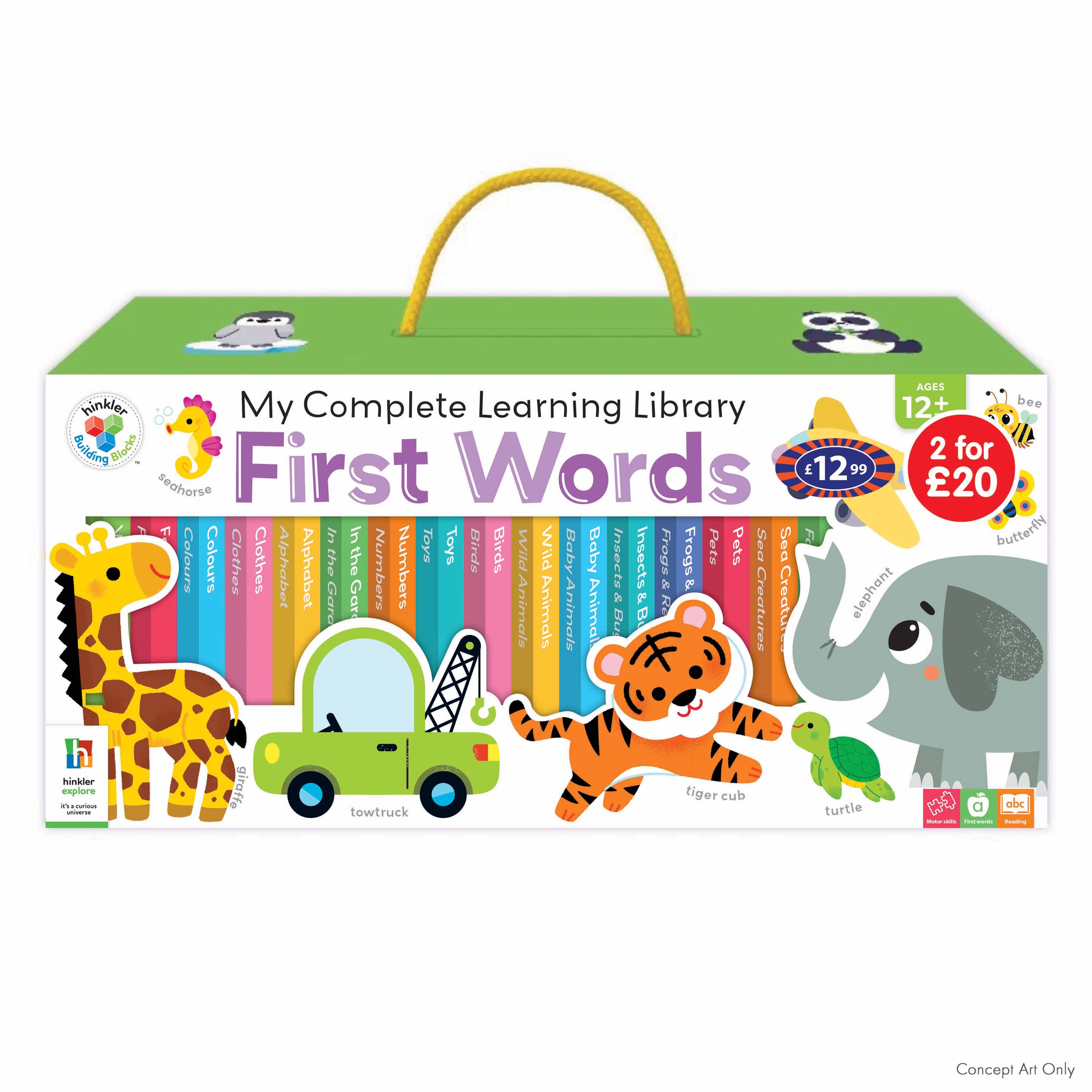 Completing Learning Building Blocks My Complete Learning Library First Words