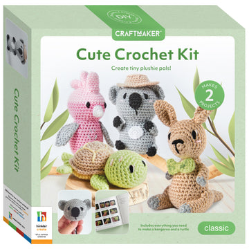Craft Maker Cute Animals Crochet Kit