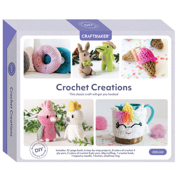 Craft Maker Deluxe Crochet Kit