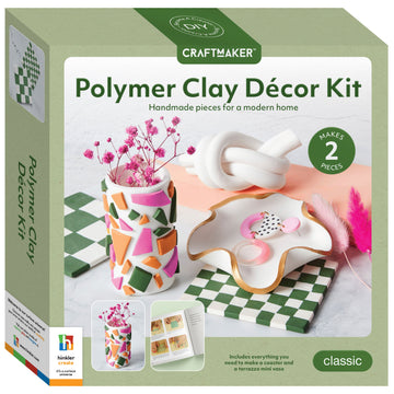 Craft Maker Polymer Clay Home Décor Kit