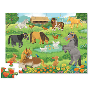 Crocodile Creek 36pc Puzzle Pretty Ponies