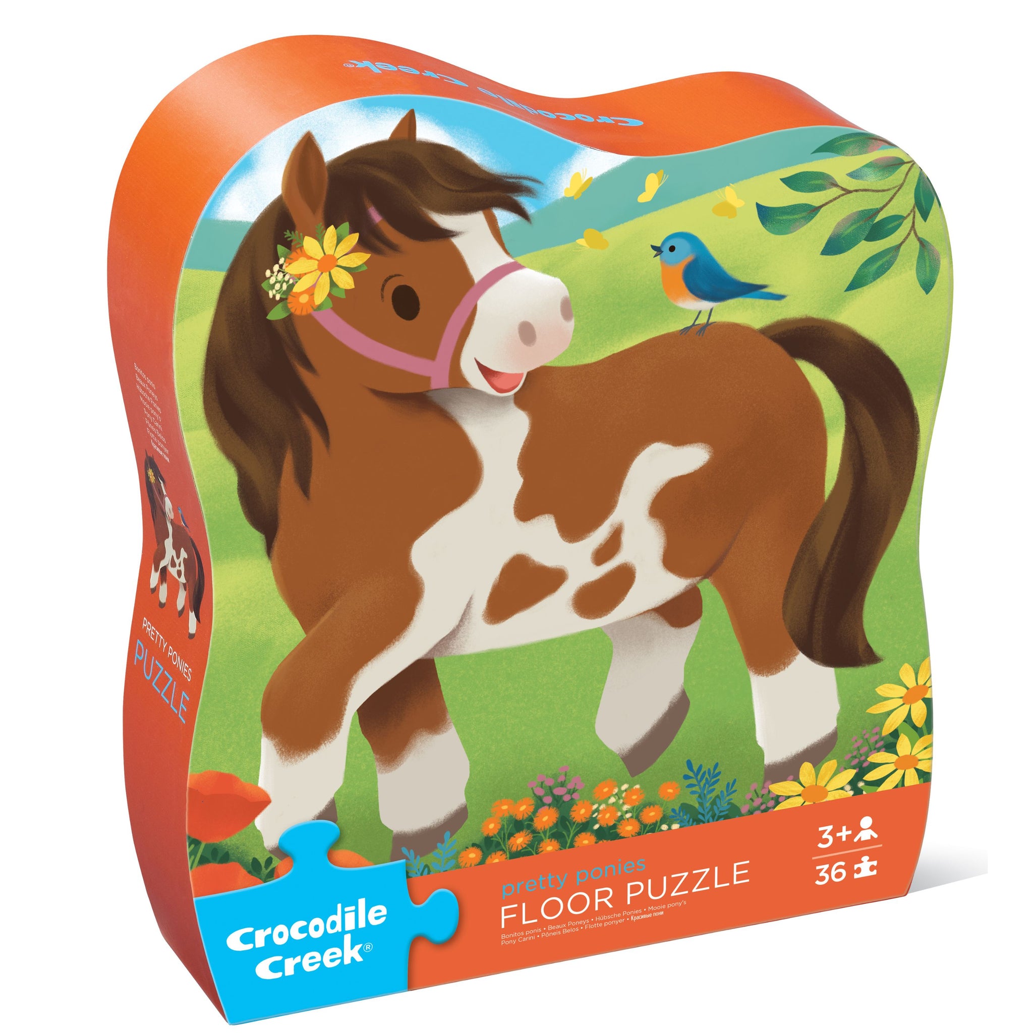 Crocodile Creek 36pc Puzzle Pretty Ponies