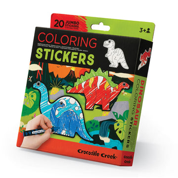 Crocodile Creek Colouring Stickers Dinosaurs