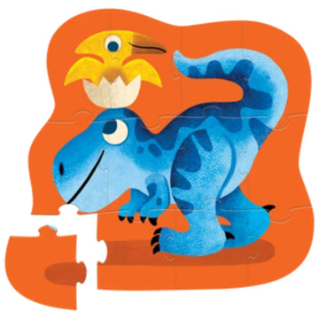 Crocodile Creek 12pc Mini Puzzle - Dino Friends
