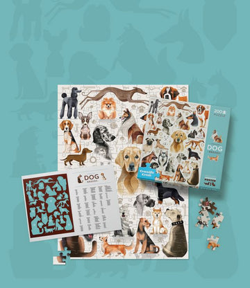 Crocodile Creek 200pc Animals Puzzle - Dog Breeds