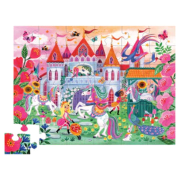Crocodile Creek 36pc Floor Puzzle - Unicorn Castle
