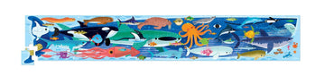 Crocodile Creek 60pc Super Duper Long Puzzle - Oceans