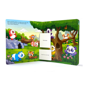 Flip Flap Book Pandas