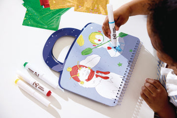 Hape Foil Art Travel Kit Space