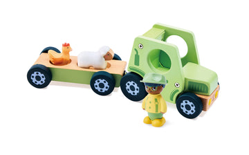 Hape Land The Rumbling Tractor