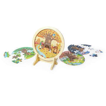 Hape 4-Seasons Layer Puzzle