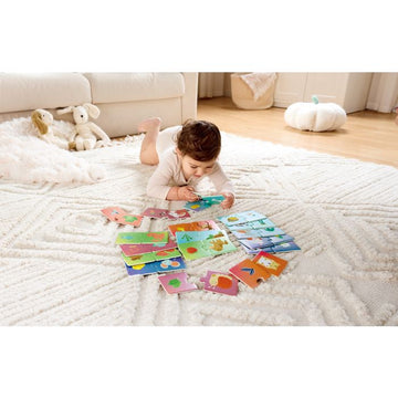 Hape Duo Logic Puzzle Animals &Foods