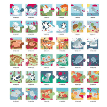 Hape Duo Logic Puzzle Animals Mum & Baby